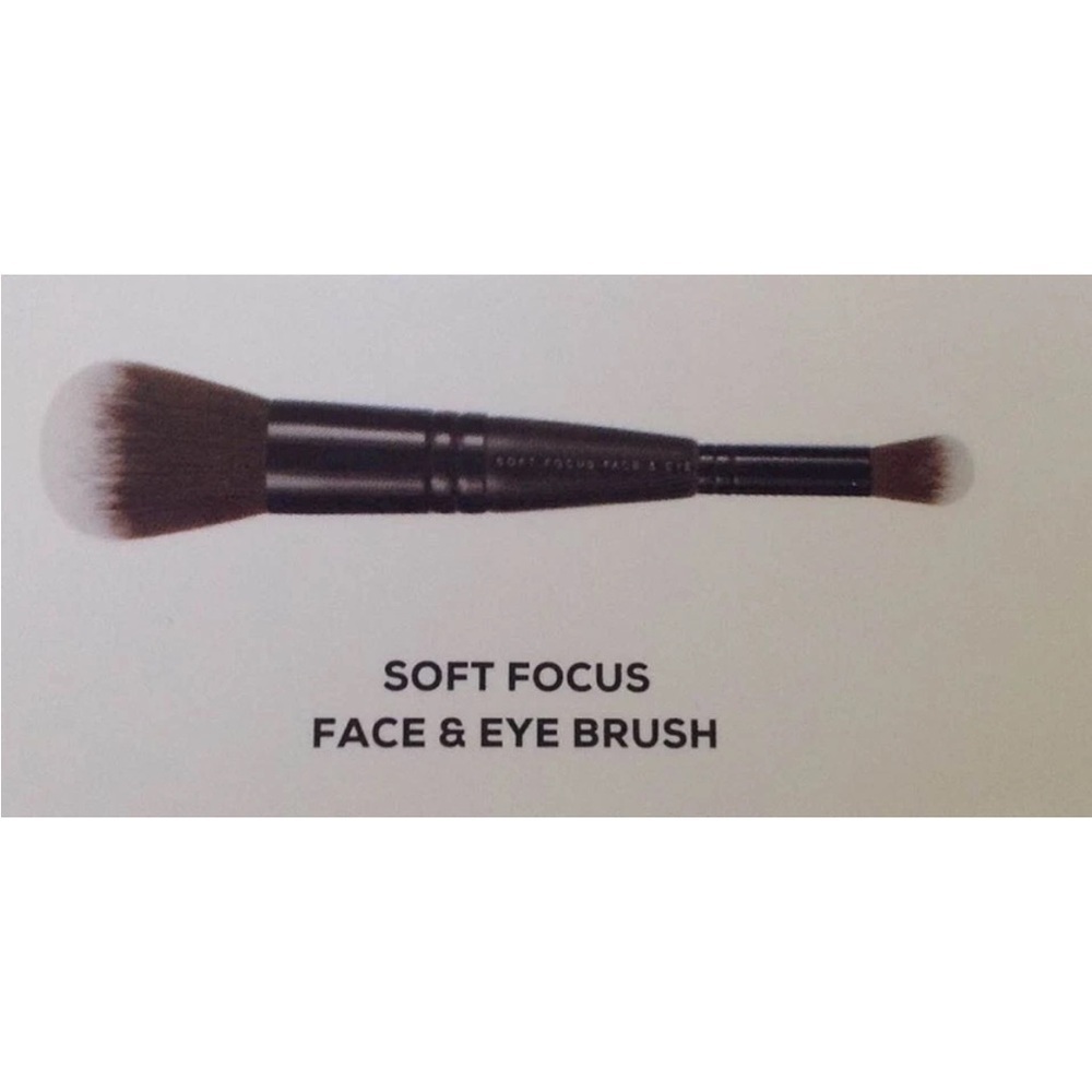 BareMinerals Double Ended Soft Focus Face & Eye Brush - Sealed!